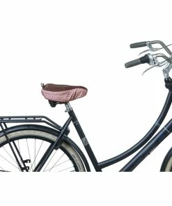 Basil Boh&egrave;me Sattel&uuml;berzug, Fig Red Wasserabweisend -Fahrrad Verkaufsgeschäft basil boheme sattelueberzug fig red wasserabweisend3