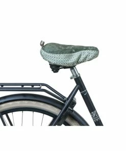 Basil Boh&egrave;me Sattel&uuml;berzug, Forest Green Wasserabweisend -Fahrrad Verkaufsgeschäft basil boheme sattelueberzug forest green wasserabweisend2
