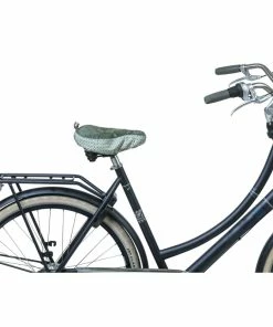 Basil Boh&egrave;me Sattel&uuml;berzug, Forest Green Wasserabweisend -Fahrrad Verkaufsgeschäft basil boheme sattelueberzug forest green wasserabweisend3
