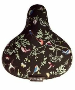 Basil Wanderlust Sattel&uuml;berzug, Charcoal Wasserabweisend