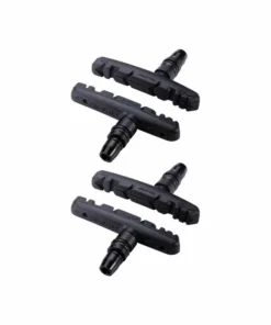 BBB Bremsschuh Tristop Shimano V-Brakes MTB Schwarz, 3-Contour, OEM 50 Paar