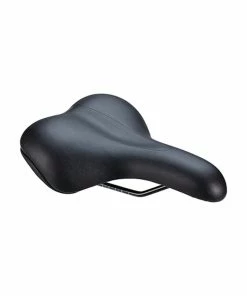 BBB Sattel City Mittelweich Unisex 460g Haltung 75&deg; Schwarz 190 X 250 Mm