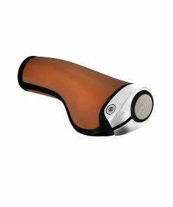 Brooks GP1 Ledergriffe 130/100mm, Honey/silber