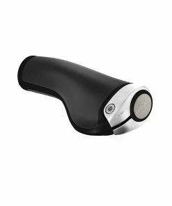 Brooks GP1 Ledergriffe 130/100mm, Schwarz/silber