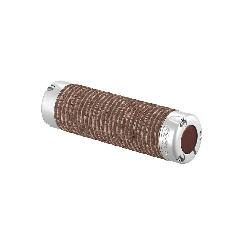 Brooks Plump Ledergriffe, Braun, 130mm, Längenverstellbar 1 Brooks Plump Ledergriffe, Braun, 130mm, Längenverstellbar