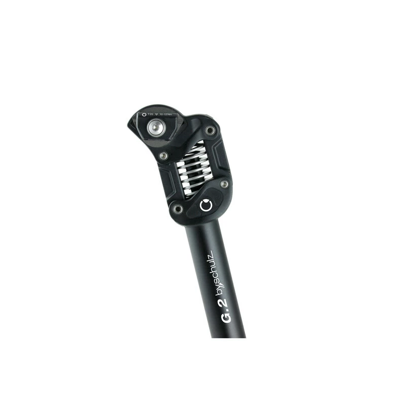 By Schulz By.Schulz Federsattelstütze, G.2 ST 31.6 X 350mm Hub 30mm SOFT 45-65 Kg Black-sand 1 By Schulz By.Schulz Federsattelstütze, G.2 ST 31.6 X 350mm Hub 30mm SOFT 45-65 Kg Black-sand