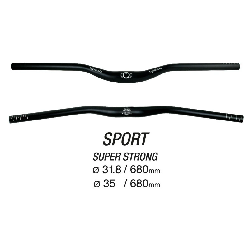 By Schulz By.Schulz Lenker, SPORT Super Strong/35 Width:680 Rise:30 BackSweep:9° AL6061 Overload Black-sand 4 By Schulz By.Schulz Lenker, SPORT Super Strong/35 Width:680 Rise:30 BackSweep:9° AL6061 Overload Black-sand – Bild 4