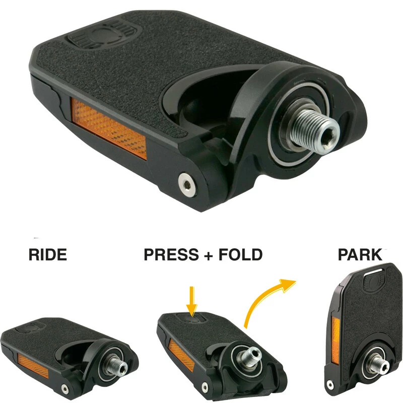 By Schulz By.Schulz Pedale, 9/16" Z.1 Z-Line Urban - Faltpedale Format: 100x100mm Reflektor Schwarz-sand 1 By Schulz By.Schulz Pedale, 9/16" Z.1 Z-Line Urban - Faltpedale Format: 100x100mm Reflektor Schwarz-sand