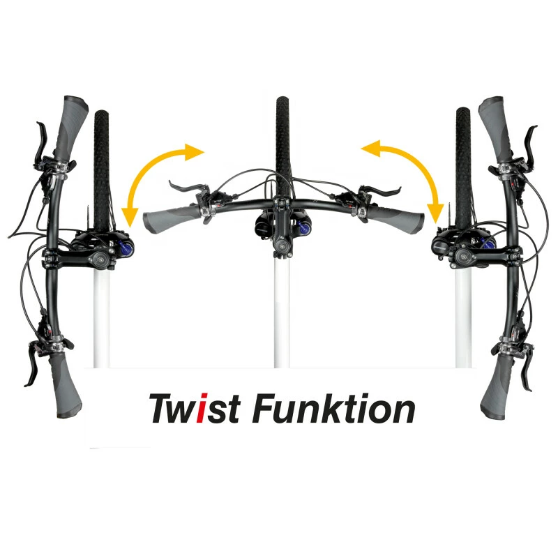 By Schulz By.Schulz Vorbau, STEM TWIST SDS 31.8 Ausladung:105 Winkel:8° Klemm-ID:28.6 ALU 3D Black-sand 3 By Schulz By.Schulz Vorbau, STEM TWIST SDS 31.8 Ausladung:105 Winkel:8° Klemm-ID:28.6 ALU 3D Black-sand – Bild 3