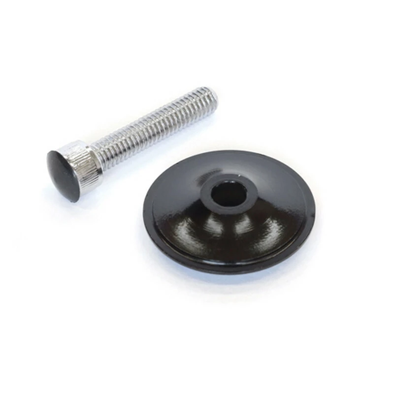 Clarks Ahead Deckel 1 1/8", Alu, Schwarz 1 Clarks Ahead Deckel 1 1/8", Alu, Schwarz