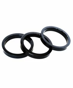 Clarks Ahead Spacer 1 1/8&quot; 3 St&uuml;ck, 5mm, Alu, Schwarz