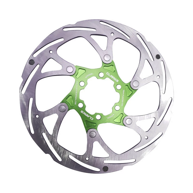 Clarks Bremsscheibe Floating 12 160mm, Grün 1 Clarks Bremsscheibe Floating 12 160mm, Grün