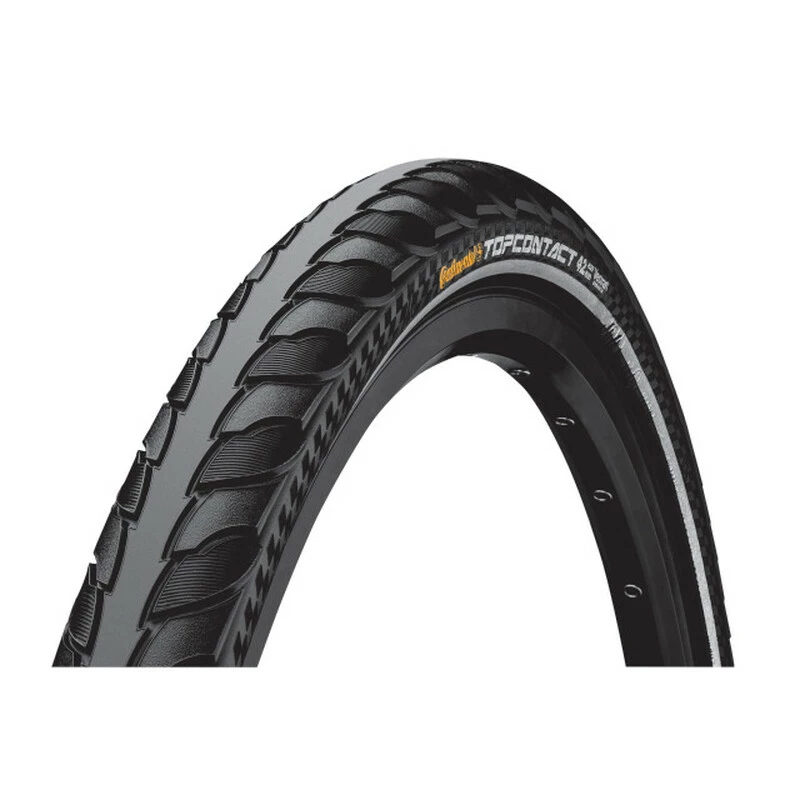 Continental Pneu TopContact II 26x2.0 Falt Mit Reflexstreifen Black 1 Continental Pneu TopContact II 26x2.0 Falt Mit Reflexstreifen Black