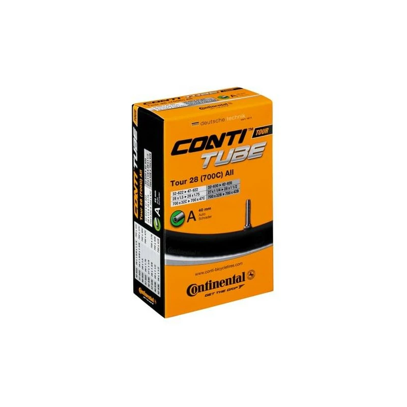 Continental Schlauch Compact 16" 50/57-305 Wide Autoventil 1 Continental Schlauch Compact 16" 50/57-305 Wide Autoventil