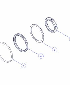 Dt-swiss DT Dichtungskit X313 Carbon