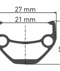 Dt-swiss DT Felge 545d 26&quot;, Disc Brake, 21mm, 32 Loch, Schwarz -Fahrrad Verkaufsgeschäft dt felge 545d 26 disc brake 21mm 32 loch schwarz3