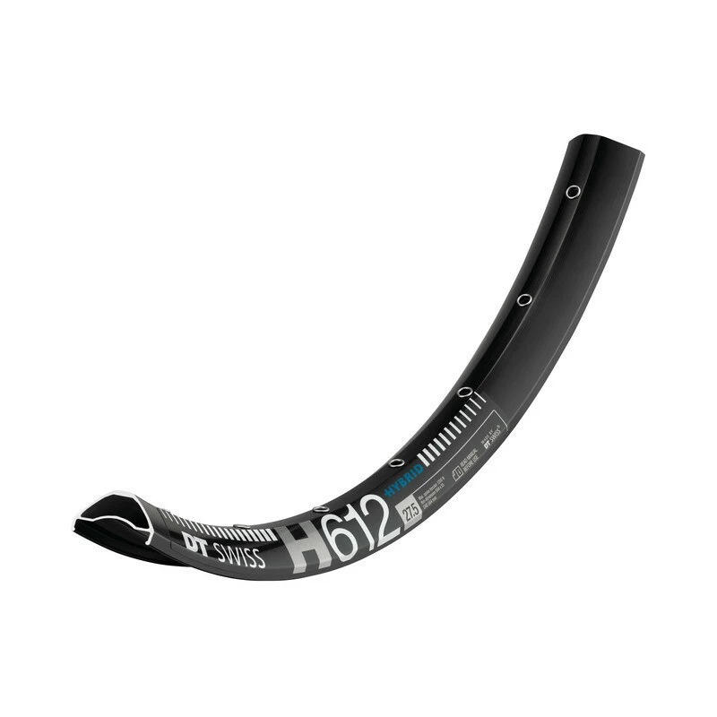 Dt-swiss DT Felge H 612 27.5", Disc Brake, 35mm, 32 Loch, Schwarz 1 Dt-swiss DT Felge H 612 27.5", Disc Brake, 35mm, 32 Loch, Schwarz