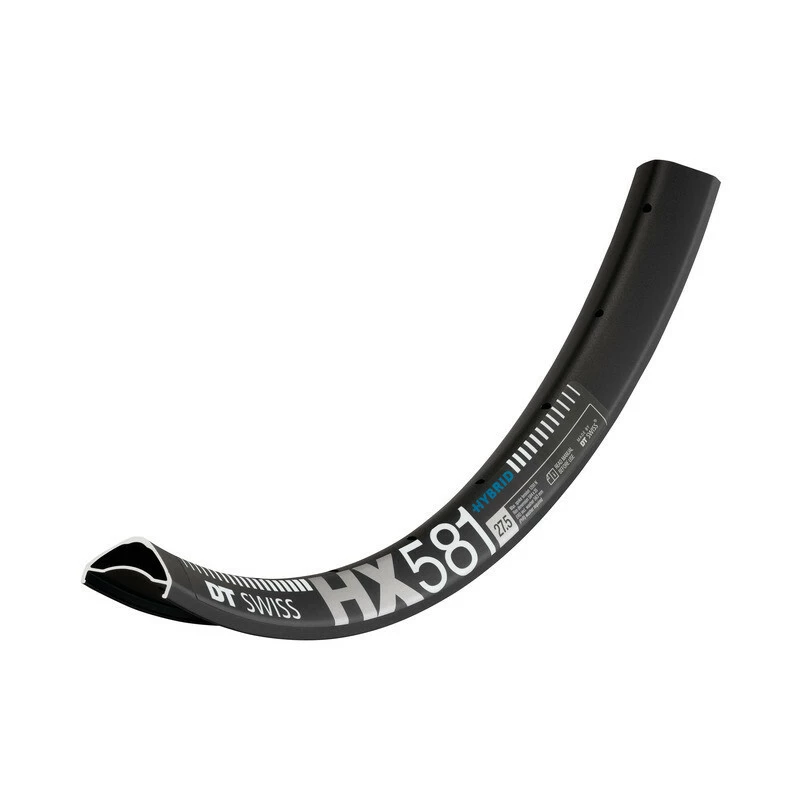 Dt-swiss DT Felge HX 581 27.5", Disc Brake, 35mm, 28 Loch, Schwarz 1 Dt-swiss DT Felge HX 581 27.5", Disc Brake, 35mm, 28 Loch, Schwarz