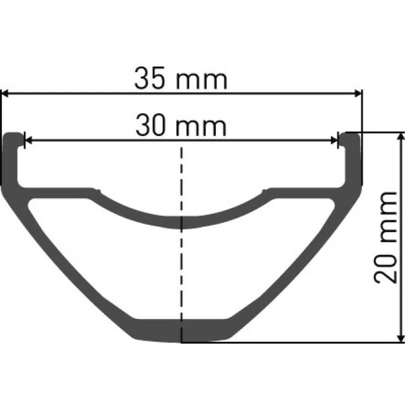 Dt-swiss DT Swiss Felge H 552 27.5 Disc 32 Loch, Schwarz, 30mm 3 Dt-swiss DT Swiss Felge H 552 27.5 Disc 32 Loch, Schwarz, 30mm – Bild 3