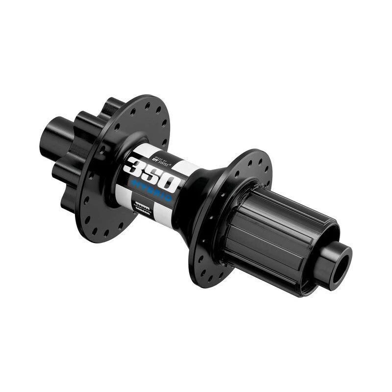 Dt-swiss DT Swiss Nabe 350 CLASSIC HYBRID 6-Loch 142mm, 12mm, 36 Loch, 6-Loch, Schwarz 1 Dt-swiss DT Swiss Nabe 350 CLASSIC HYBRID 6-Loch 142mm, 12mm, 36 Loch, 6-Loch, Schwarz