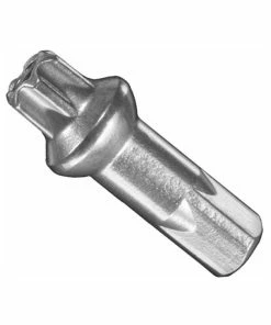 Dt-swiss DT Swiss Squorx Pro Head Nippel Messing 15mm Silber, 2,0mm, 100 Stk.