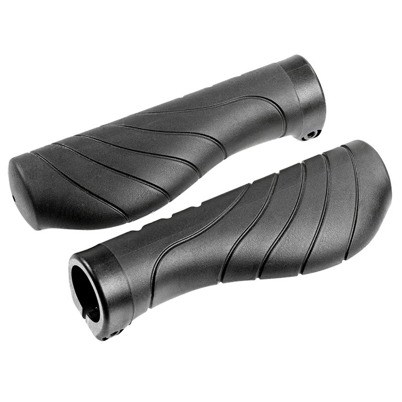 Ergotec Griffe, KYOTO Kraton/Gel/Alu Griff-Ø: 22 Länge:133/133 Black 1 Ergotec Griffe, KYOTO Kraton/Gel/Alu Griff-Ø: 22 Länge:133/133 Black