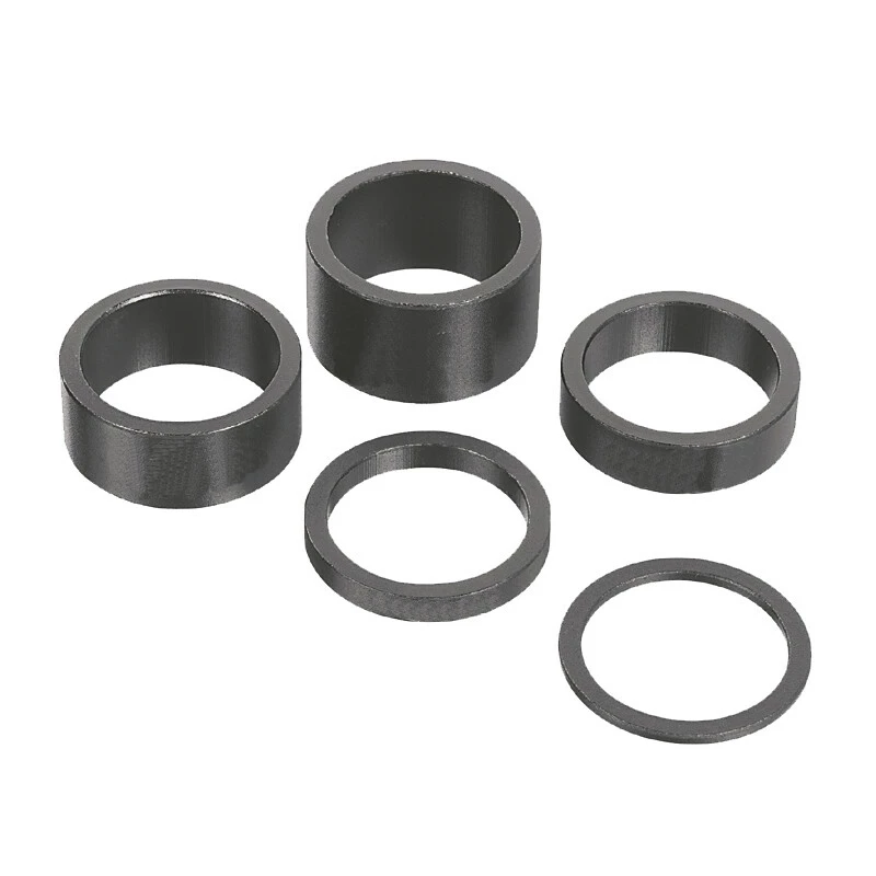 Ergotec Spacer, 1 1/8" Set 24-teilig 28.6 Dicke: 2-20 Mm Aluminium Black 1 Ergotec Spacer, 1 1/8" Set 24-teilig 28.6 Dicke: 2-20 Mm Aluminium Black