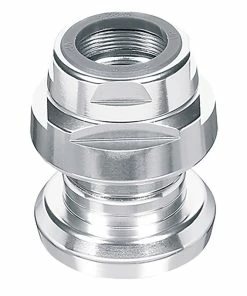 Ergotec Steuersatz, 1" Gewinde 22.2/26.4 Steuerrohr:30.2 Einbauhöhe:36 Kugel Aluminium Silver
