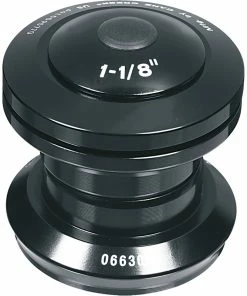 Ergotec Steuersatz, Ahead 1 1/8&quot;, 28.6/30.0 Steuerrohr:34 Einbauh&ouml;he:27.4 Kugel Aluminium Black