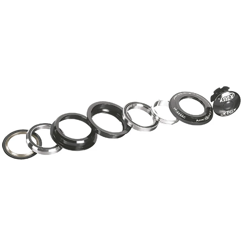 Ergotec Steuersatz, Ahead 1 1/8" Semi-integriert 28.6/30.0 Steuerrohr:44.0 Einbauhöhe:9.3 AL6061 Black 2 Ergotec Steuersatz, Ahead 1 1/8" Semi-integriert 28.6/30.0 Steuerrohr:44.0 Einbauhöhe:9.3 AL6061 Black – Bild 2