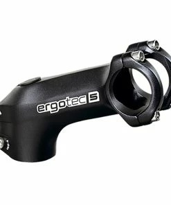 Ergotec Vorbau, CHARISMA, 31.8mm, K-H&ouml;he:40mm, 90mm, 20&deg; Klemm-D: 28.6 AL6061 Black-sand L5