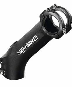 Ergotec Vorbau, HIGH CARISMA, 31.8, K-H&ouml;he:40 Ausladung:110 Winkel:45&deg; Klemm-D:28.6 AL6061 Black-sand L5