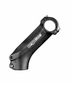 Ergotec Vorbau, HIGH CHARISMA, 25.4mm, K-H&ouml;he:40, 90mm, 45&deg; Klemm-D:28.6 AL6061 Black-sand L5 -Fahrrad Verkaufsgeschäft ergotec vorbau high charisma 254mm k hoehe40 90mm 45 klemm d286 al6061 black sand l52