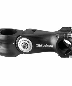 Ergotec Vorbau, OCTOPUS2, 25.4, Ausladung:125 Winkel: -10&deg;/+60&deg; Klemm-ID:28.6 AL6061 Black-sand L4