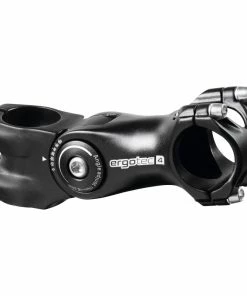 Ergotec Vorbau, OCTOPUS2, 31.8mm, 75mm, -10&deg;/+60&deg; Klemm-ID:28.6 AL6061 Schwarz-sand L4