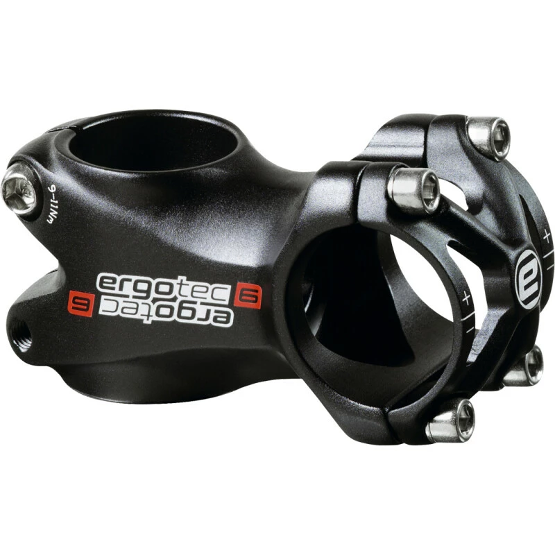 Ergotec Vorbau, PIRANHA 31.8mm, 650 Ausladung:50 Winkel:+/- 6° Klemm-D:28.6 AL6061 Black-sand L6 1 Ergotec Vorbau, PIRANHA 31.8mm, 650 Ausladung:50 Winkel:+/- 6° Klemm-D:28.6 AL6061 Black-sand L6