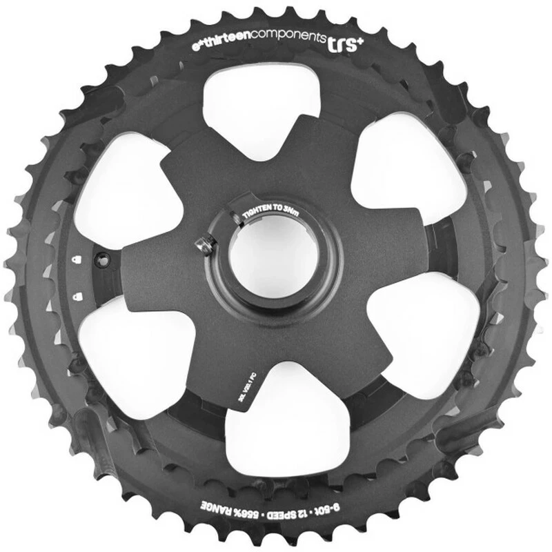 Ethirteen E*thirteen Aluminum Cogs For TRS Plus Cassette 12-Speed 1 Ethirteen E*thirteen Aluminum Cogs For TRS Plus Cassette 12-Speed