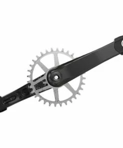 Ethirteen Kurbel Helix R Aluminium 170, Black, 73mm, No BB, No Ring, W/ Self Extractor