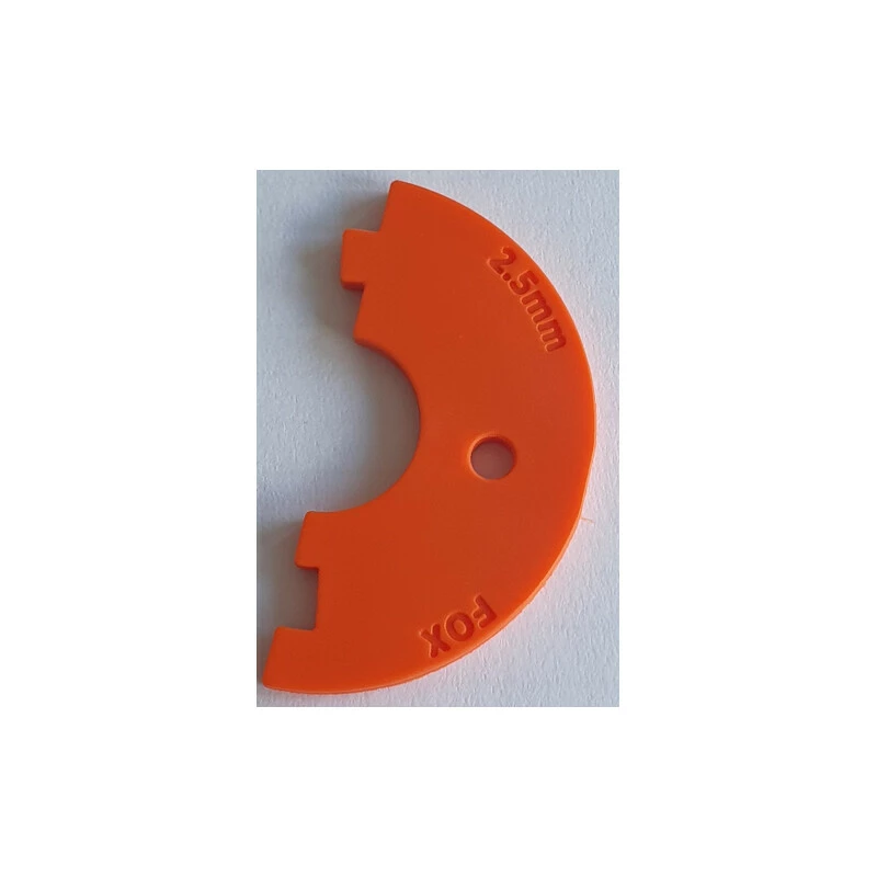 FOX 22 FLOATX 2.5mm Travel Spacer (Pair) 1 FOX 22 FLOATX 2.5mm Travel Spacer (Pair)