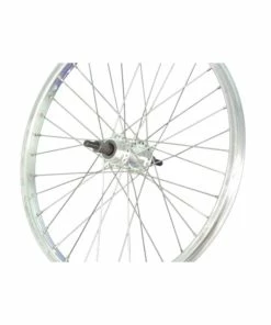 Hinterrad V-Brake 26&quot; Leerlauf NT 36-Loch Silber