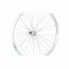 Hinterrad V-Brake 28&quot; Leerlauf MF/QR 36-Loch Silber