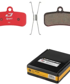 Jagwire Bremsbel&auml;ge, SPORT SEMI-METALLIC Red Shimano/Tektro BWD2005 25pa