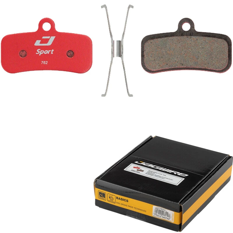 Jagwire Bremsbeläge, SPORT SEMI-METALLIC Red Shimano/Tektro BWD2005 25pa 1 Jagwire Bremsbeläge, SPORT SEMI-METALLIC Red Shimano/Tektro BWD2005 25pa