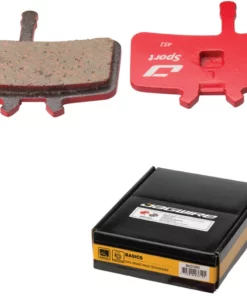 Jagwire Bremsbel&auml;ge, SPORT SEMI-METALLIC Red Sram/Avid 25 Paar