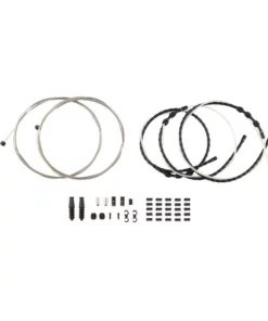 Jagwire Bremskabel/H&uuml;lle, BRAKE MOUNTAIN ELITE LINK Alu 5mm SET Sram/Shimano Black MCK700