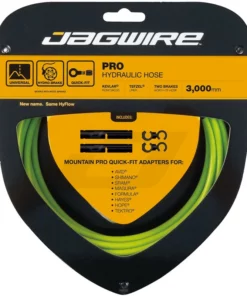 Jagwire Bremsschlauch, PRO HYDRAULIC 5mm 3m Kevlar Reinforced Organic Green -Fahrrad Verkaufsgeschäft jagwire bremsschlauch pro hydraulic 5mm 3m kevlar reinforced organic green2