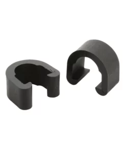 Jagwire Ersatzteil, H&uuml;llenf&uuml;hrung C-Clips Housing Guides Black Set Mit 4 St&uuml;ck DCA054