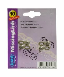 Kettenschloss KMC Missinglink 10-fach Blister &agrave; 2 Stk.