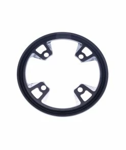 Kettenschutz Alu F&uuml;r 38 Z&auml;hne Ohne Schrauben Schwarz