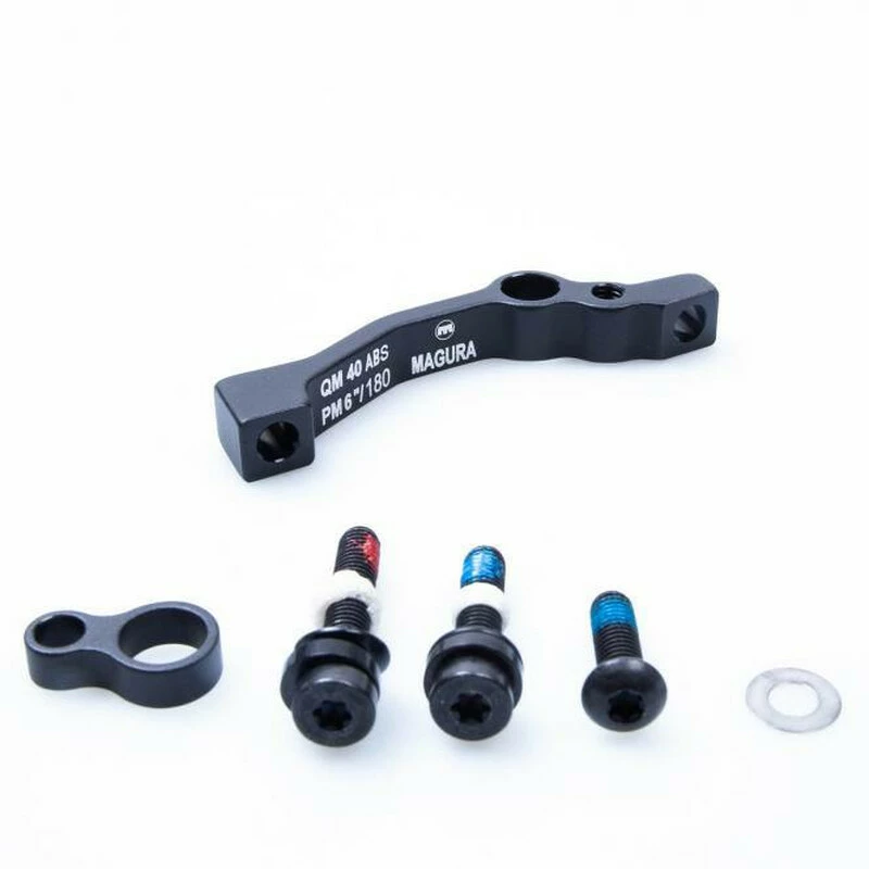 MAGURA Adapter QM40 ABS, Kpl. Mit Distanzstück Schrauben Und Scheiben (VE = 1 Set) 1 MAGURA Adapter QM40 ABS, Kpl. Mit Distanzstück Schrauben Und Scheiben (VE = 1 Set)